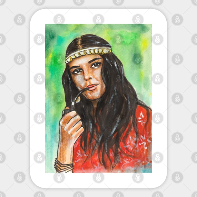 Svetlana Toma Sticker by Svetlana Pelin